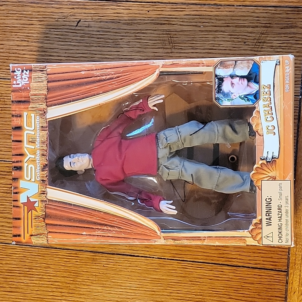 NSync collectible marionette, JC Chasez